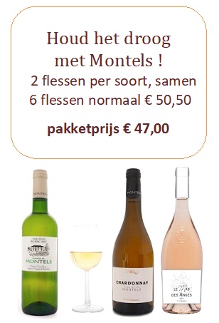 Houd het droog met Montels - pakket